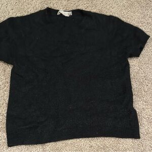 Everlane Black Knit Top